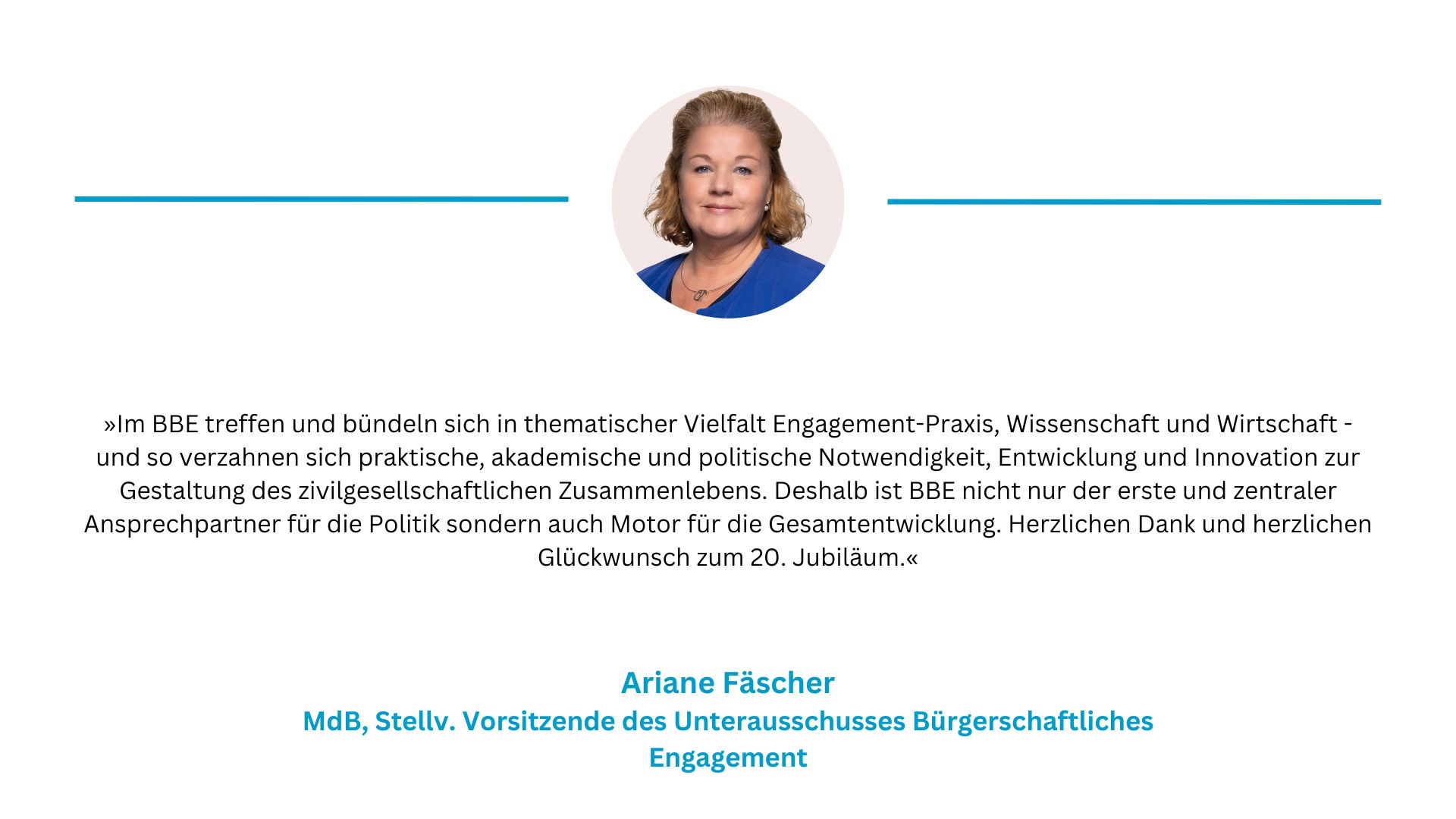 20 Jahre BBE | Bundesnetzwerk Bürgerschaftliches Engagement